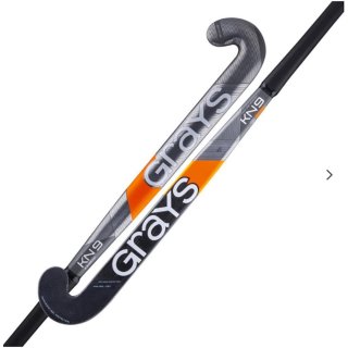 Grays STK KN9 JUMBOW MAXI Hockeyschläger |Feld | grau/schwarz/orange |