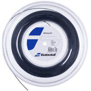 Babolat RPM Blast Tennissaite | 12M SET | Schwarz | 125