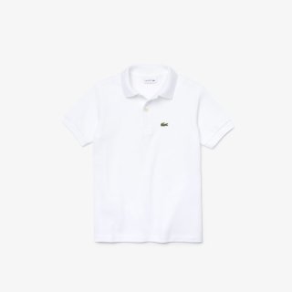 Lacoste Polo | Kinder | weiss |