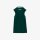 Lacoste Short Sleeved Ribbed Collar Shirt | Damen | white green |