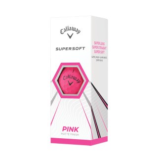 Callaway Supersoft Golf Balls 3er Pack | pink |