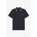 Fred Perry Twin Tipped Shirt | Herren | NAVY/WHITE |