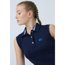 Sportkind ärmelloses Poloshirt | Damen | navy/blau |