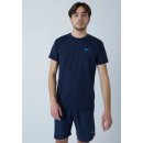 Sportkind Rundhals T-Shirt | Kinder | navy/blau |