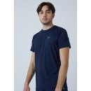 Sportkind Rundhals T-Shirt | Herren | navy/blau |