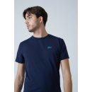 Sportkind Rundhals T-Shirt | Herren | navy/blau |
