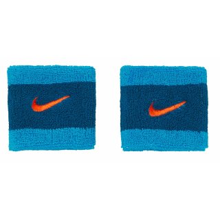 Nike Schweißbänder kurz Arme | marine/orange