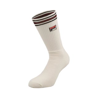 Fila Heritage Sport Socken | Unisex | weiss mit Streifen |