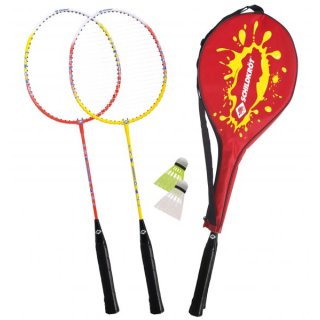 Schildkröt  Badminton Set 2-Player in 3/4 Cover | 2 Schläger, 2xBälle |