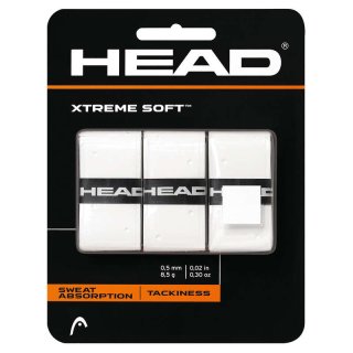 Head XtremeSoft Grip | 3 pcs Pack | Overgrip | WH