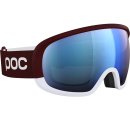 POC Fovea Clarity Comp Skibrille | Garnet Red/Hydrogen White/Spektris Blue | ONE SIZE