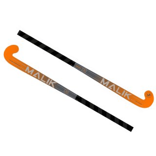 MALIK LB 4 Wood 21/22 | Hockeyschläger | Halle | schwarz/orange |
