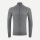 Lasse Kjus Cashmere Luxe Half-Zip Pullover | Herren | Steel Grey Melange-Black |
