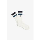 Fred Perry Bold Twin Tipped Socks | Unisex | Snow White |