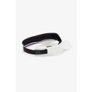 Fred Perry Pique Visor | Snow White/Black | One Size
