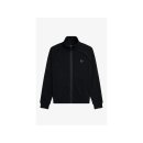 Fred Perry Knitted Tape Track Jacket | Herren | Black |
