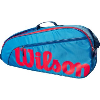 Wilson JUNIOR 3 PACK Tennistasche | blue/orange | ONE SIZE