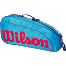 Wilson JUNIOR 3 PACK Tennistasche | blue/orange | ONE SIZE