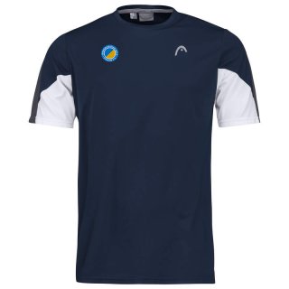 Head Club 22 Tech T-Shirt | Blau-Gold Steglitz | Herren | darkblue |