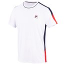 Fila T-Shirt Gabriel | Herren | white / navy comb. |