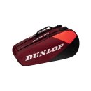 Dunlop TAC CX-CLUB Tennistasche | BLACK/RED | 6 RKT