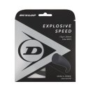 Dunlop ST EXPLOSIVE SPEED Tennissaite | 12M SET | Schwarz...
