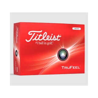 Titleist TruFeel 2024 Golfball | 12 Stk | weiss |