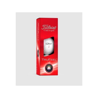 Titleist TruFeel 2024 Golfball | 3er | weiss |