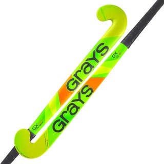 Grays GX1000 UltraBow MC Hockeyschläger | Feld | green yellow | 34