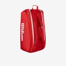 Wilson SUPER TOUR WILSON RAQUET BAG 2025 | Tennistasche | RED | 9PK
