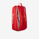 Wilson SUPER TOUR WILSON RAQUET BAG 2025 | Tennistasche | RED | 9PK
