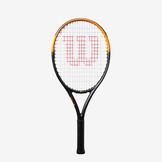Wilson BURN SPIN JR 25 TNS RKT | Tennisschläger | BLACK/ORANGE | 25