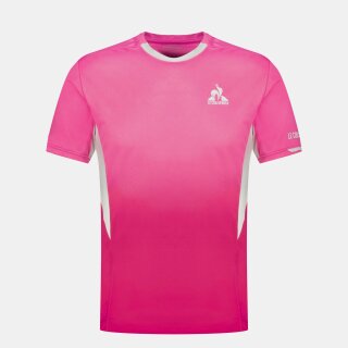 Le Coq Sportif TENNIS PRO Tee SS 25 N81 | Herren | aurora pink |