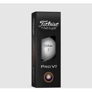 Titleist Pro V1 Golfball 2025 | 3 er | weiss |