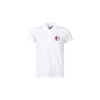 LTTC RW Pique Polo | Damen | mit Logostick | weiss |