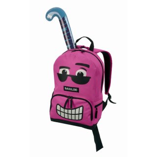 MALIK Junior Rucksack  mit Smiley-Face | Kinder | pink |