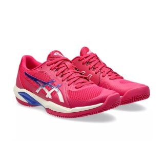 Asics SOLUTION SWIFT FF 2 CLAY Tennisschuhe | Damen | Outdoor | BRIGHT ROSE/DARK COBALT |