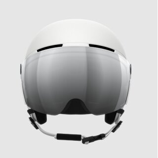 POC Obex Visor Skihelm | Hydrogen White/Clarity Universal/Partly Sunny/Silver |