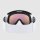 POC Fovea Mid Skibrille | Hydrogen White/Partly Sunny Orange | One Size