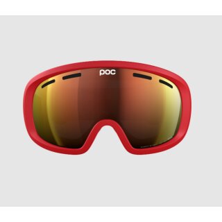 POC  Fovea Mid | Prismane Red/Partly Sunny Orange | ONE SIZE