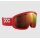 POC  Fovea Mid | Prismane Red/Partly Sunny Orange | ONE SIZE