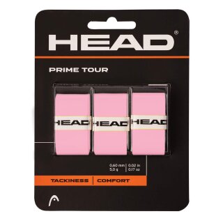 Head Prime Tour Overgrip | 3 Pack | pink