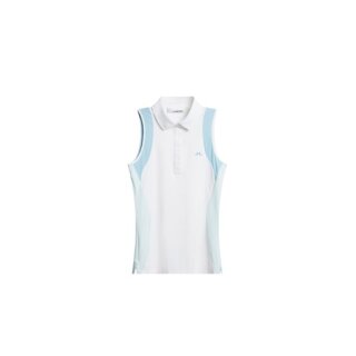 J. Lindeberg Krissi Sleeveless Polo | Damen | WHITE |