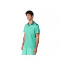 asics COURT POLO | Herren | AURORA GREEN |