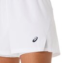 asics COURT 2-N-1 SHORT | Damen | BRILLIANT WHITE |