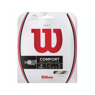 Wilson NXT Comfort Tennissaite | 12M Set | Natural | 130