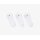 Lacoste Low Cut Technical Socks 3 Pairs | Unisex | White / White / White |