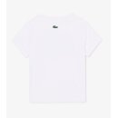Lacoste Classic Logo Sport Tee | Kinder | White |