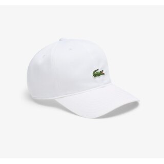 Lacoste Diamond Dobby Cap | Kinder | White | One Size