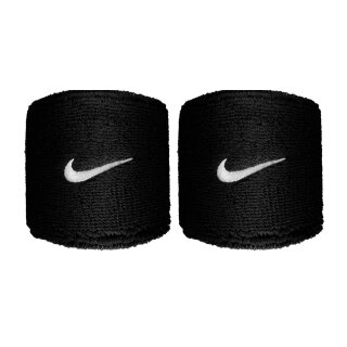 Nike Swoosh Classic Wristbands 2Pk | black/white | One Size